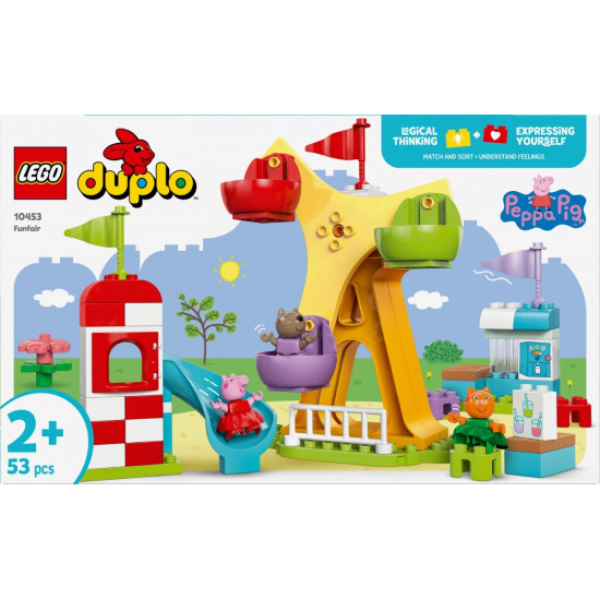 Klocki DUPLO Peppa Pig 10453 Wesołe miasteczko 