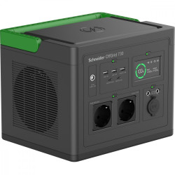 Stacja zasilania PPS730-GR Schneider OffGrid Portable Power Station 730, 738Wh   Lithium-ion, 2 Schuko, Sinewave 