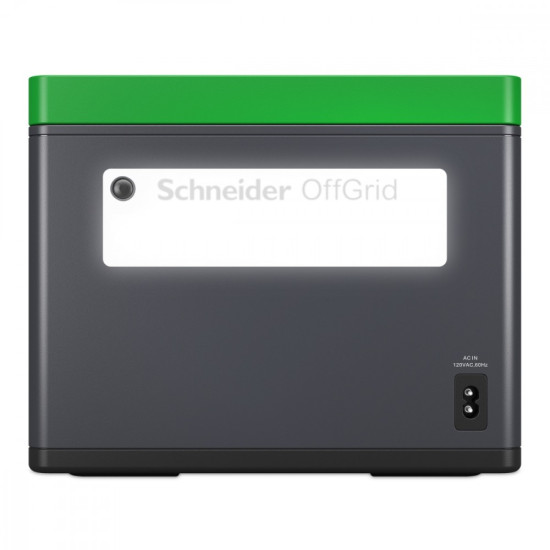 Stacja zasilania PPS500-GR Schneider OffGrid Portable Power Station 500, 517Wh   Lithium-ion, 2 Schuko, Sinewave 