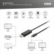 Kabel adapter USB Typ C/DisplayPort dwukierunkowy 8K 30Hz 2m