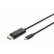 Kabel adapter USB Typ C/DisplayPort dwukierunkowy 8K 30Hz 2m