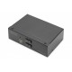 Przełącznik KVM, 2 portowy, 4K 60Hz, 2xDisplayPort IN, 1xDisplayPort OUT, 2xUSB, 2xAudio IN&OUT 