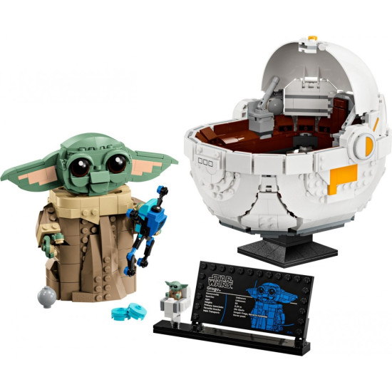 Klocki Star Wars 75403 Grogu w wózku 