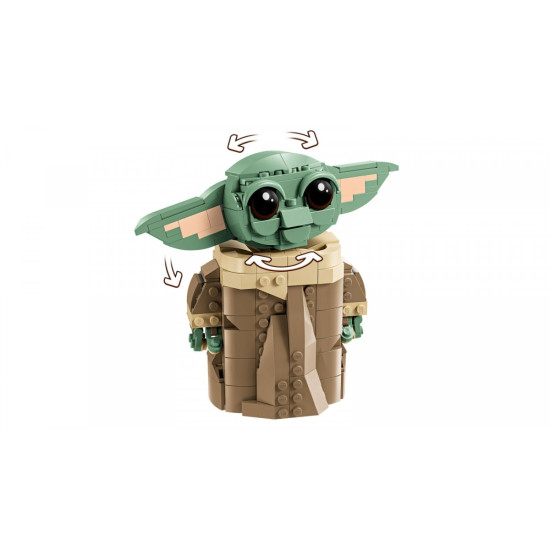 Klocki Star Wars 75403 Grogu w wózku 