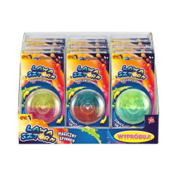 Magiczny spinner Lawa sztorm 12 sztuk DISPLAY