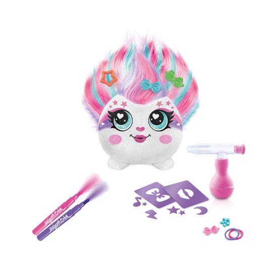 Maskotka Projekt Plusz Fryzurki - Zestaw z ręcznym aerografem Mgiełka