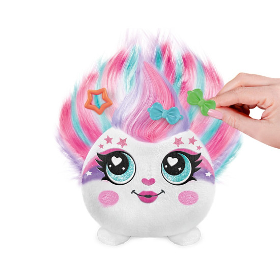 Maskotka Projekt Plusz Fryzurki - Zestaw z ręcznym aerografem Mgiełka