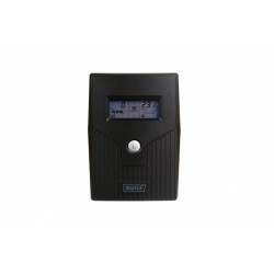 UPS Line-Ineractive LCD BASIC, 600VA/360W, 1x12V/7Ah, AVR, 2x Schuko CEE 7/3
