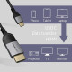 Kabel Adapter USB-C na HDMI high speed 4K | 60Hz | 32AWG | 2m 