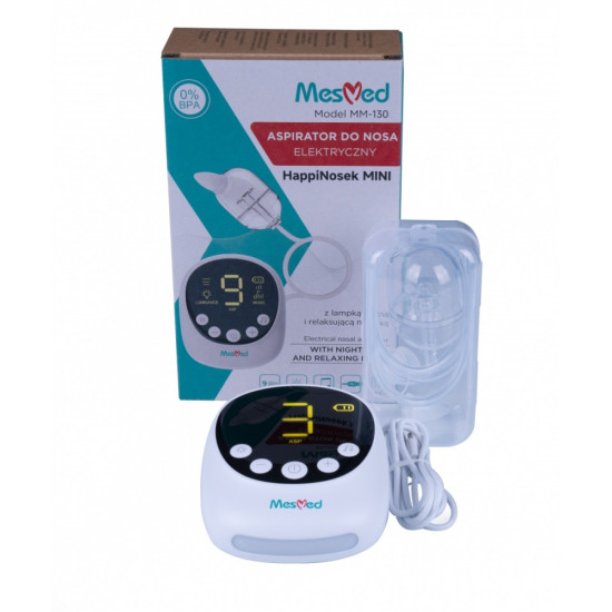 Elekrtoniczny aspirator do nosa MesMed MM-130 HappiNosek MINI 
