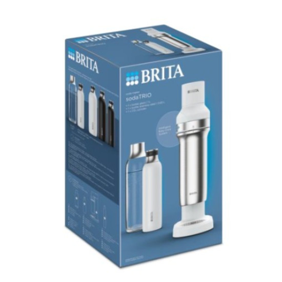 Saturator sodaTRIO biały 