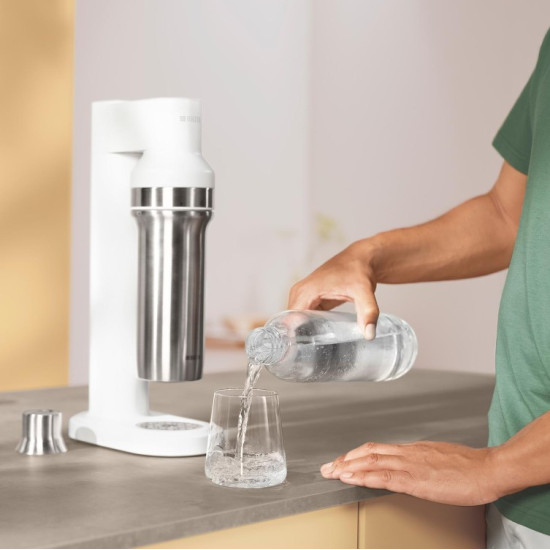 Saturator sodaTRIO biały 