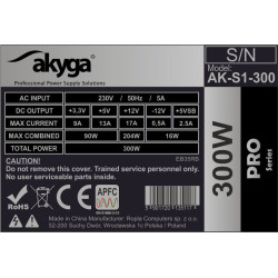 Zasilacz SFX AK-S1-300 300W