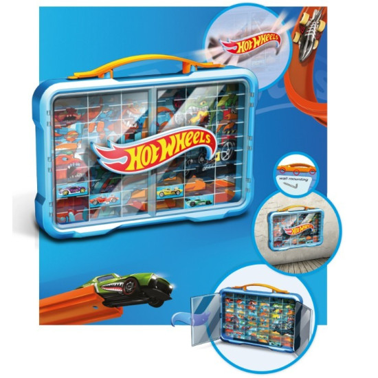 Walizka na Hot Wheels z podświetlanym logo 