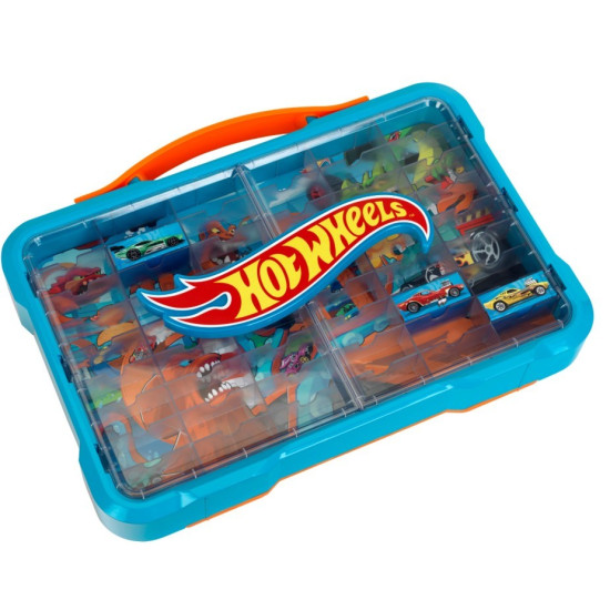 Walizka na Hot Wheels z podświetlanym logo 
