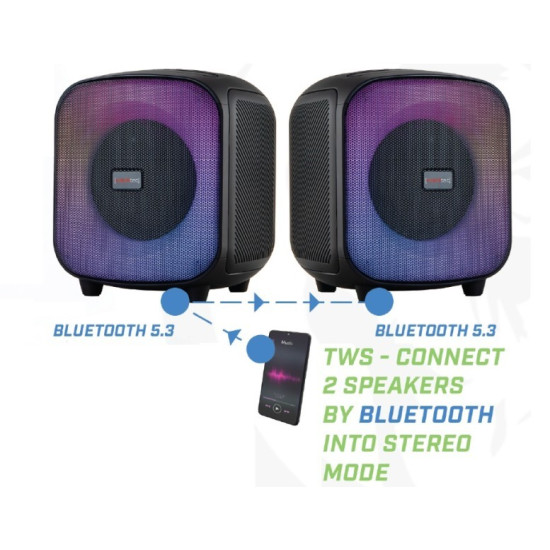 Głośnik Bluetooth FM/USB PowerCUBE 500