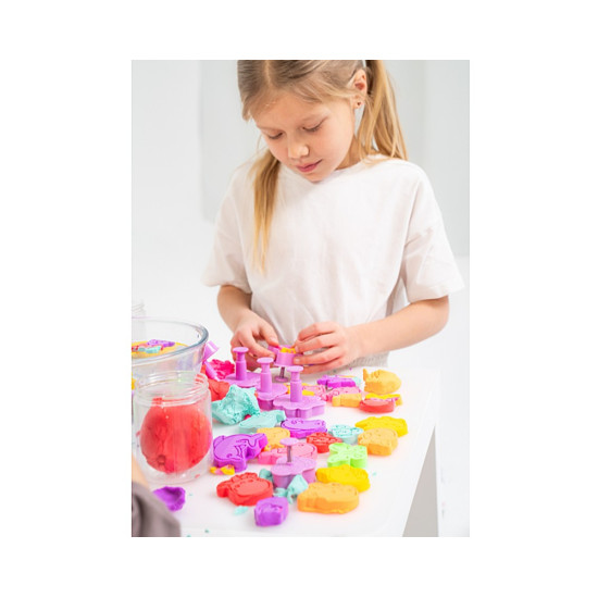 Masa plastyczna Misiolina 60g 1 foremka Niebieska