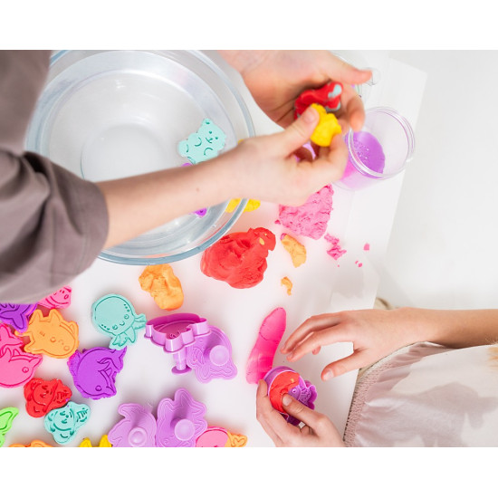 Masa plastyczna Misiolina 60g 1 foremka żółta