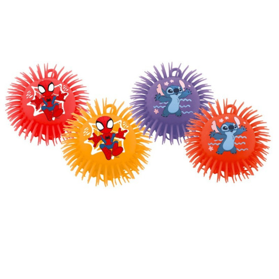 Piłka kudłata Mix Spidey i Stitch 1 sztuka