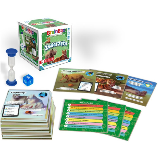Gra BrainBox - Zwierzęta 