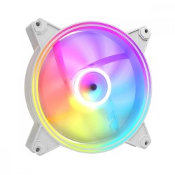 Wentylator ARGB 140x140x25 biały 