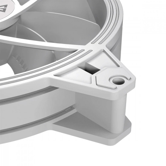 Wentylator ARGB 140x140x25 biały 