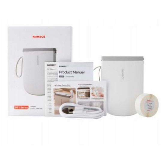 Drukarka etykiet D11 H biała