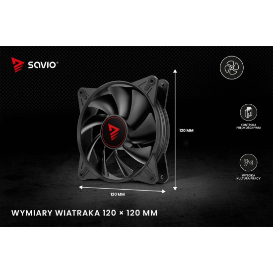 Wentylator BLADE 120mm 4-pin PWM