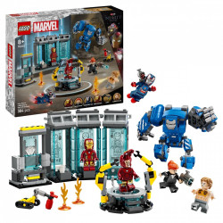 Klocki Super Heroes 76315 Laboratorium Iron Mana: Zbrojownia 