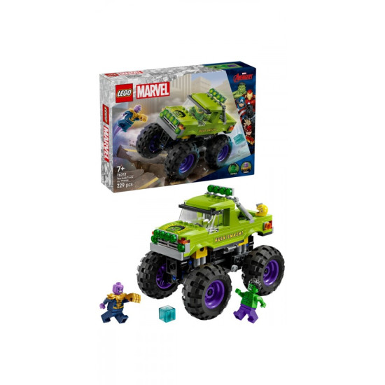 Klocki Super Heroes 76312 Monster truck Hulka kontra Thanos 