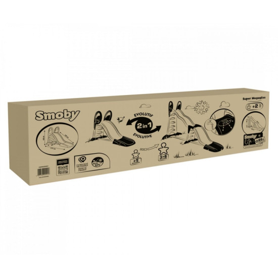 Zjeżdżalnia Megagliss 2 w 1 