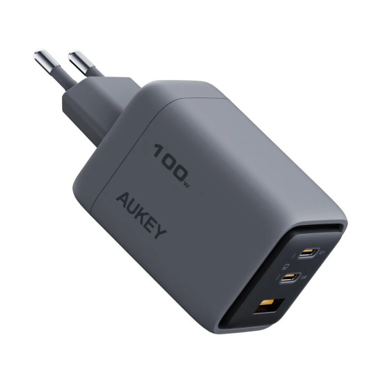 Ładowarka sieciowa PA-C5 3xUSB (2xUSB-C i 1xUSB-A) 100W 5A QC5.0 PD3.0 AFC PPS FCP SCP