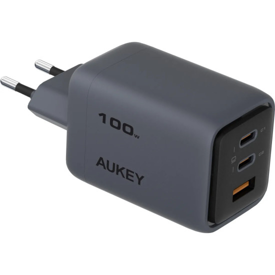 Ładowarka sieciowa PA-C5 3xUSB (2xUSB-C i 1xUSB-A) 100W 5A QC5.0 PD3.0 AFC PPS FCP SCP