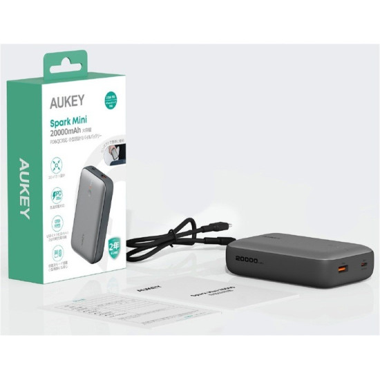 Mini Power Bank PB-Y57| 20000mAh | 22.5W | 2xUSB | PD 3.0 QC 3.0 LED