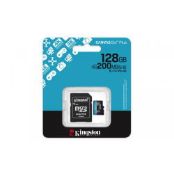 Karta microSD 128GB CanvasGo! Plus 200MB/s A2 U3 V30 + adapter