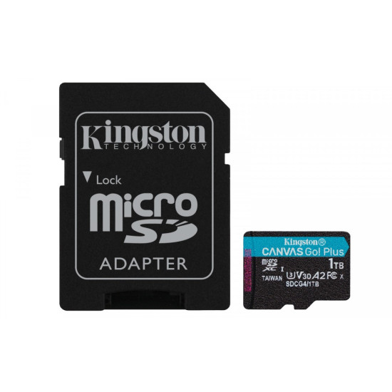 Karta microSD 1TB CanvasGo! Plus 200MB/s A2 U3 V30 + adapter