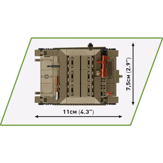Klocki Tankietka TK-3 323 klocków 