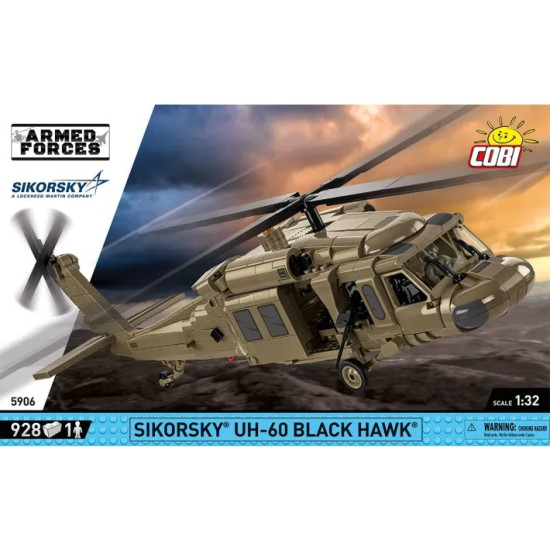 Klocki Sikorsky UH-60 Black Hawk 928 klocków 