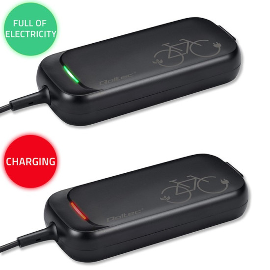 Ładowarka do roweru skutera elektrycznego 36V | 42V | 2A | 5.5*2.1 | wodoodporna + kabel zasilający 