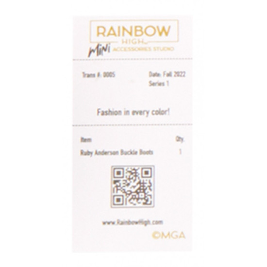 Akcesoria  Rainbow High Buty display 27 sztuk