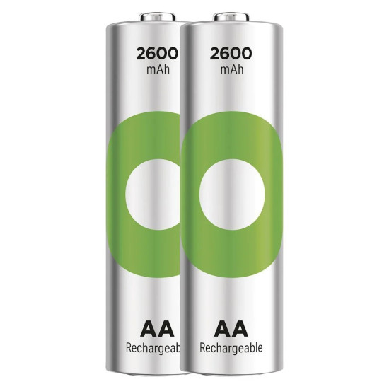Akumulatorki R6/AA Ni-MH 2600mAh blister 2szt. GP RECYKO