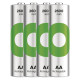 Akumulatorki R6/AA Ni-MH 2600mAh blister 4szt. GP RECYKO