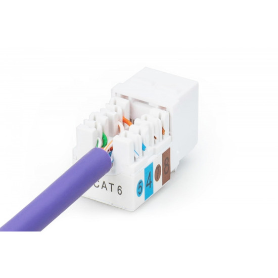 Moduł Keystone RJ45 kat.6 UTP LSA 