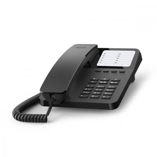 Telefon przewodowy Desk400 Czarny 