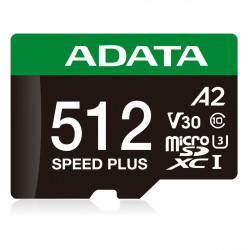 Karta microSD Speed Plus 512GB UHS1 U3 V30 A2 180/160 MB/s