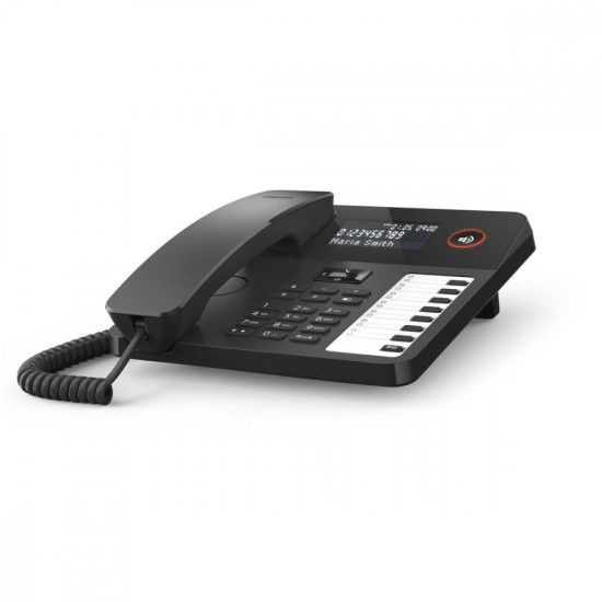 Telefon przewodowy Desk600 Czarny 
