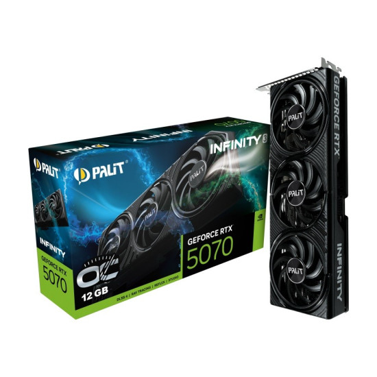 Karta graficzna GeForce RTX 5070 INFINITY 3 OC 12GB GDDR7 192bit