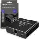 Rozdzielacz Splitter Ethernet mini SWITCH 1x3 RJ45 | 1000Mb/s |  USB-C | Aluminium 