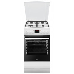 Kuchnia gazowo-elektryczna 510GEH3.33ZpTaDpA(W) PIZZA