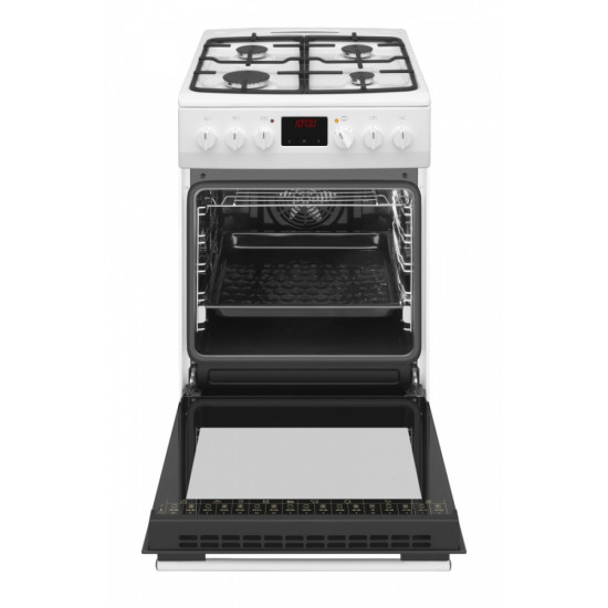 Kuchnia gazowo-elektryczna 510GEH3.33ZpTaDpA(W) PIZZA